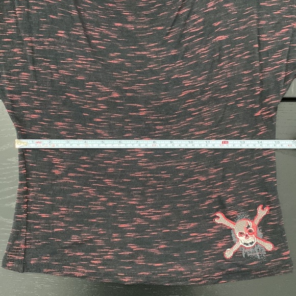 Harley-Davidson Womens Open Back Skull Tee - XS - Picture 6 of 8